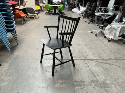 HAY J42 Eiken Design Stoelen | Hout | Zwart | Armleuningen | VINTAGE