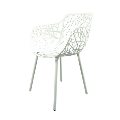 Fast Forest Design Stoel | Aluminium | Wit