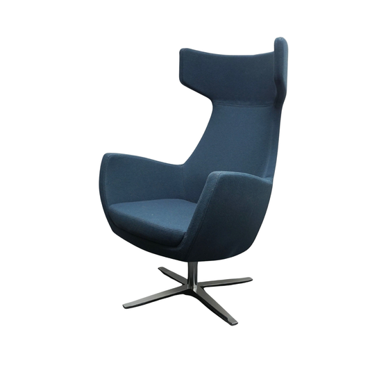 Ahrend Design Fauteuil | Draaibaar | Petrol Blauw