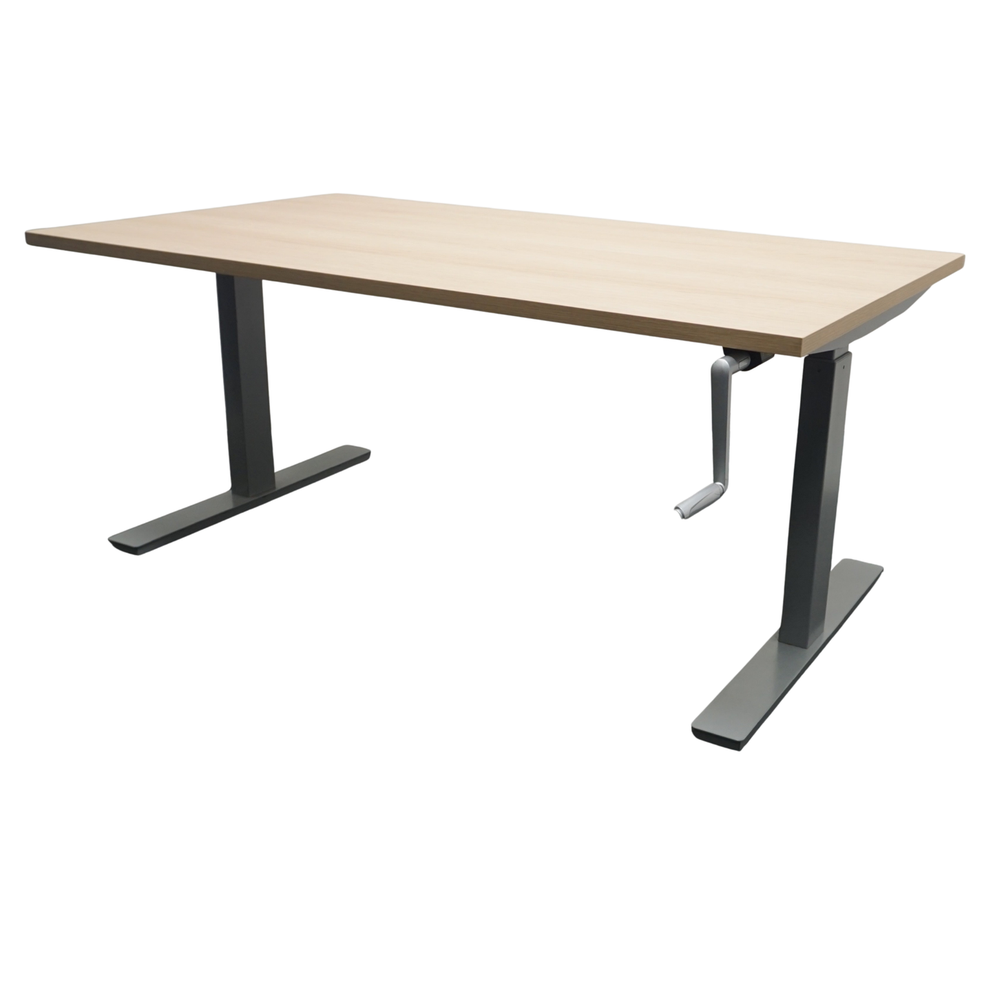 Slinger Bureau | 140x80 cm | Hoogte 61-88 cm | Licht Eiken