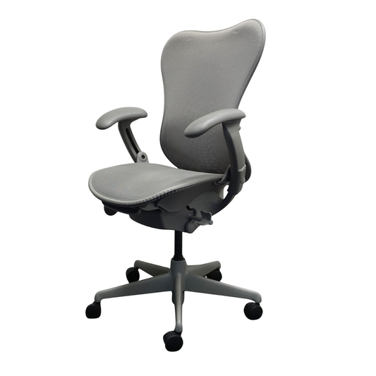 Herman Miller Mirra 1 Bureaustoel Grijs | Gestoffeerde Rug