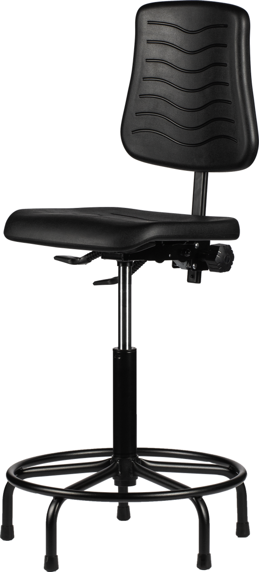 Werkstoel type GM200 | GM Serie | Zwart