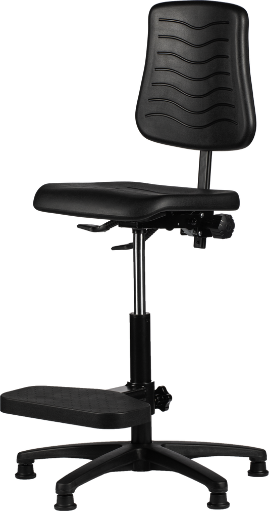 Werkstoel type GM267 | GM Serie | Zwart