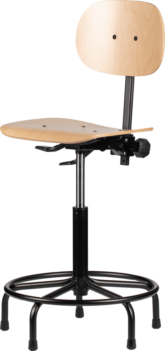 Werkstoel type H200 | H Serie | Hout