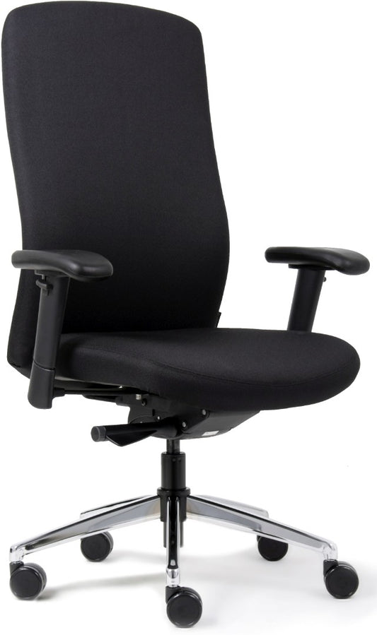 Heavy Duty Bureaustoel | Ergonomisch | Zwart