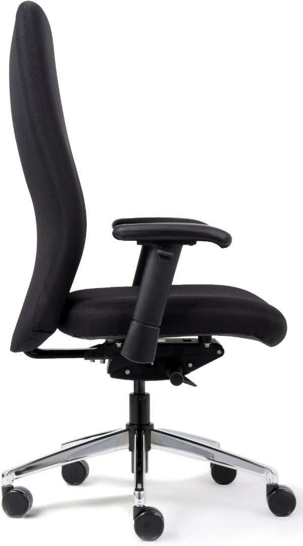 Heavy Duty Bureaustoel | Ergonomisch | Zwart