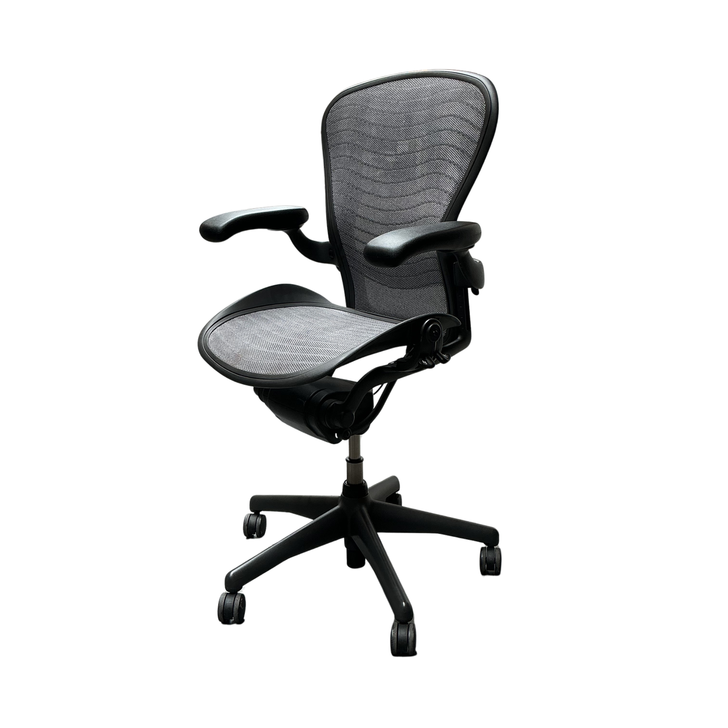 Herman Miller Aeron Tuxedo Bureaustoel | Type B | Graphite