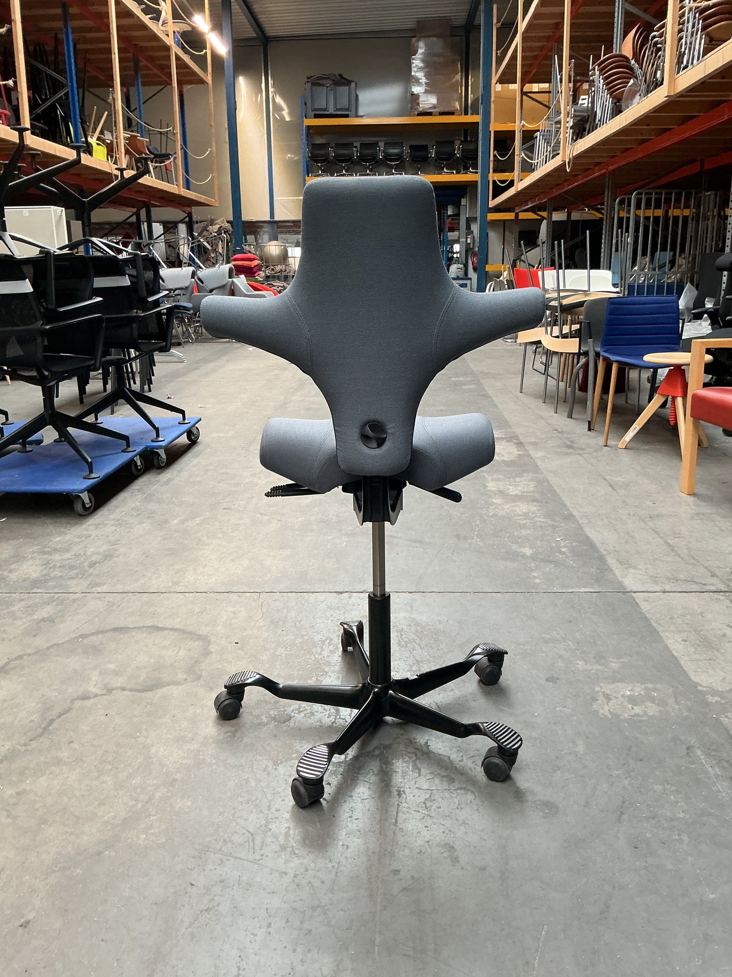 HAG Capisco 8106 Bureaustoel | Zithoogte 51-69 cm | Grijs