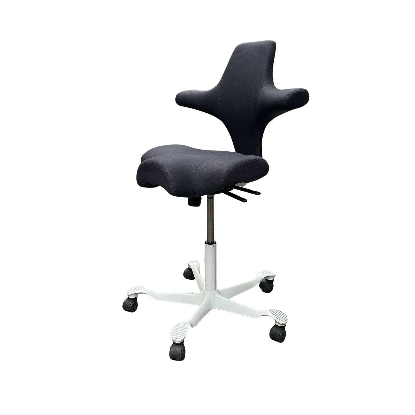 HAG Capisco 8106 Bureaustoel | Zithoogte 50-69 cm | Antraciet / Paars