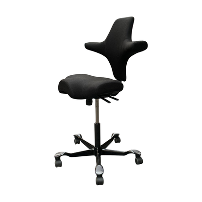 HAG Capisco 8106 Bureaustoel | Zithoogte 51-69 cm | Zwart