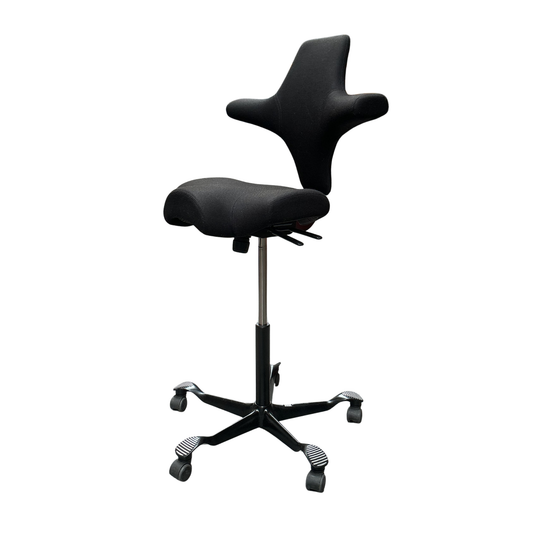 HAG Capisco 8106 Bureaustoel | Zithoogte 60-85 cm | Zwart