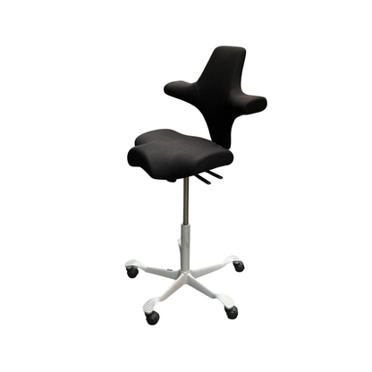 HAG Capisco 8106 Bureaustoel | Zithoogte 60-85 cm | Zwart / Grijs