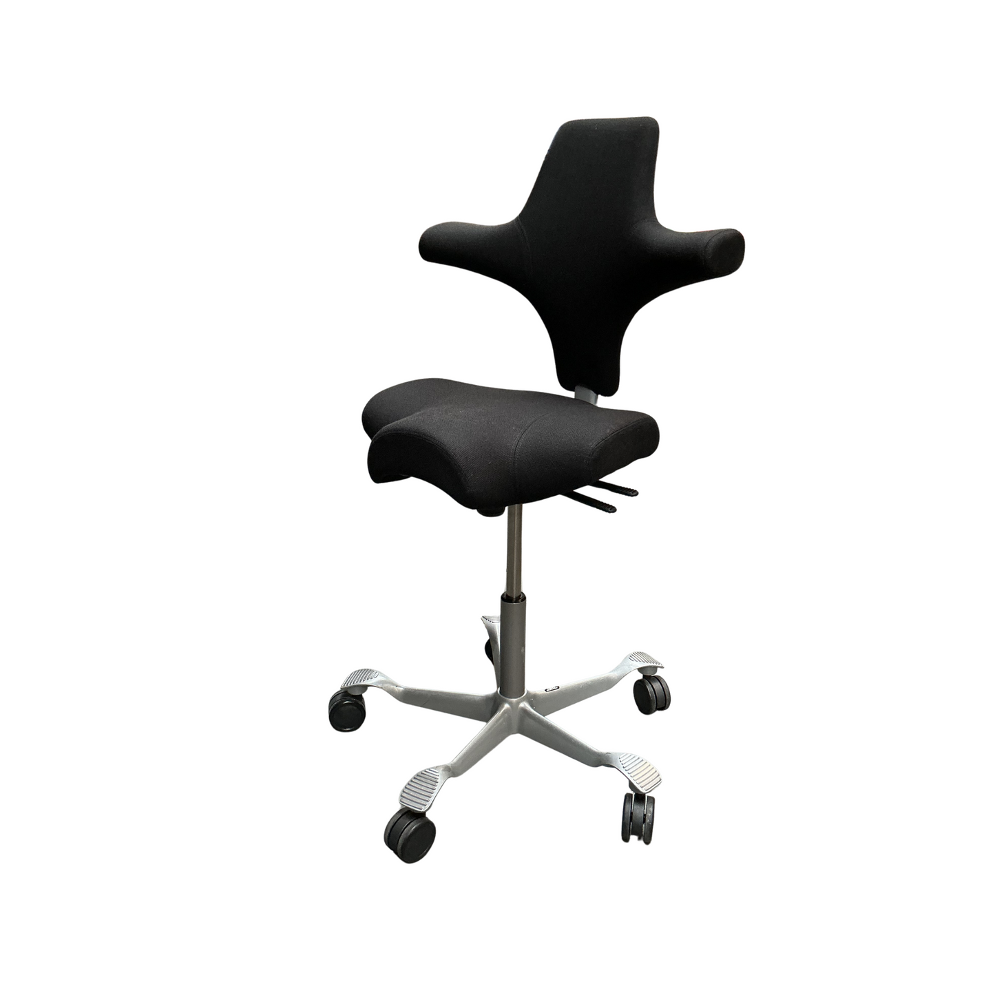 HAG Capisco 8106 Bureaustoel | Zithoogte 53 - 69 cm | Zwart | Grijs