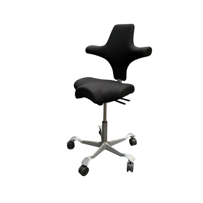 HAG Capisco 8106 Bureaustoel | Zithoogte 53 - 69 cm | Zwart | Grijs