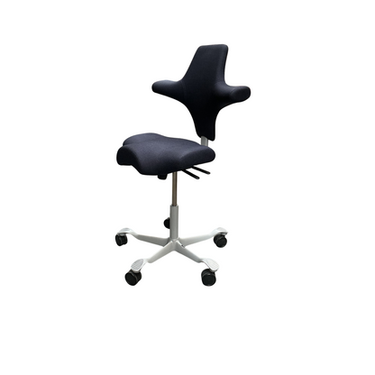 HAG Capisco 8106 Bureaustoel | Zithoogte 50-70cm | Grijs Blauw| Grijs