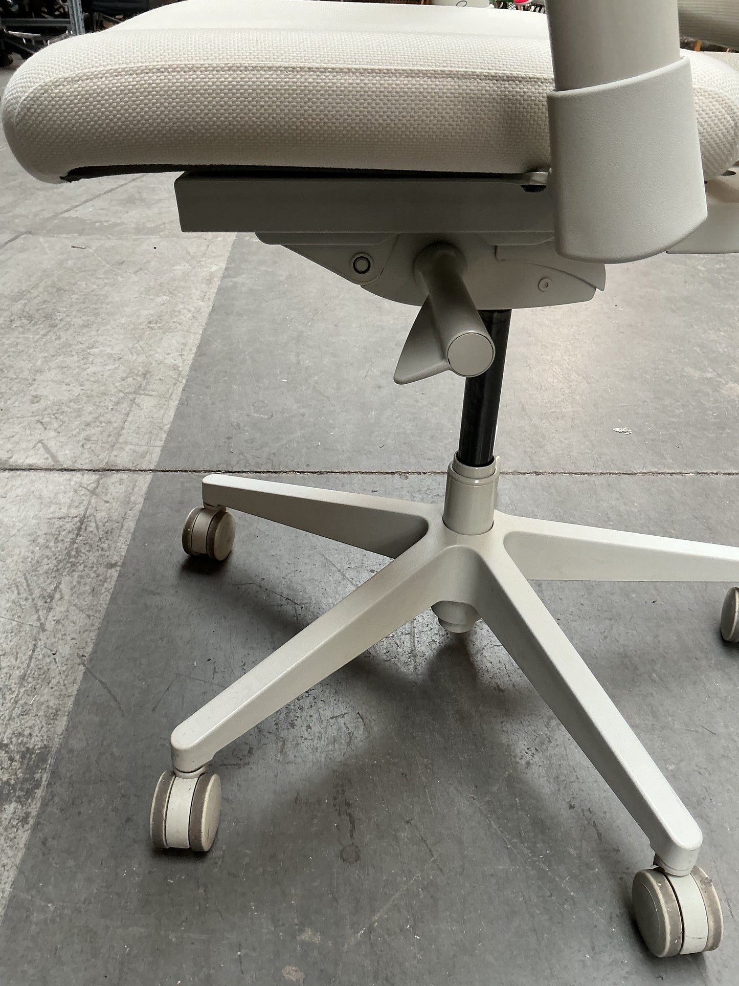 Lensvelt Boring Bureaustoel | Netweave | Boring Grey