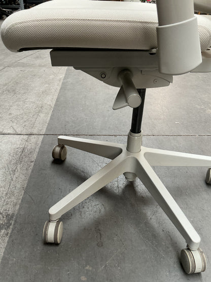 Lensvelt Boring Bureaustoel | Netweave | Boring Grey