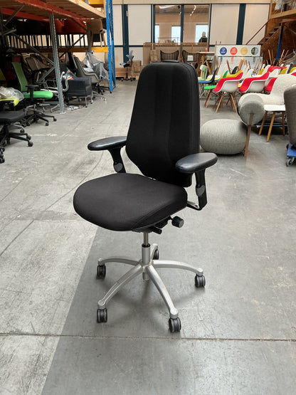 RH Logic 400 XL Bureaustoelen | Zwarte stof  | Ergonomisch