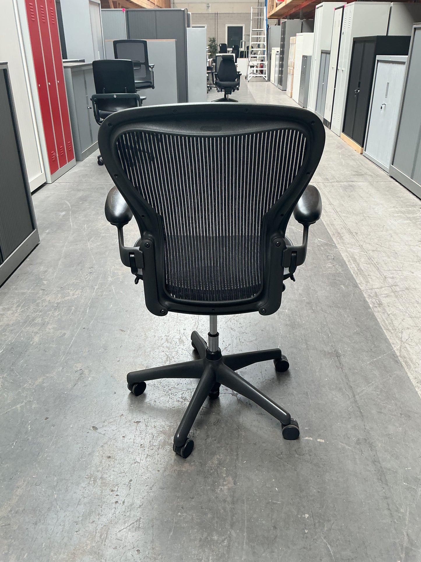 Herman Miller Aeron Bureaustoel | Type C | Graphite