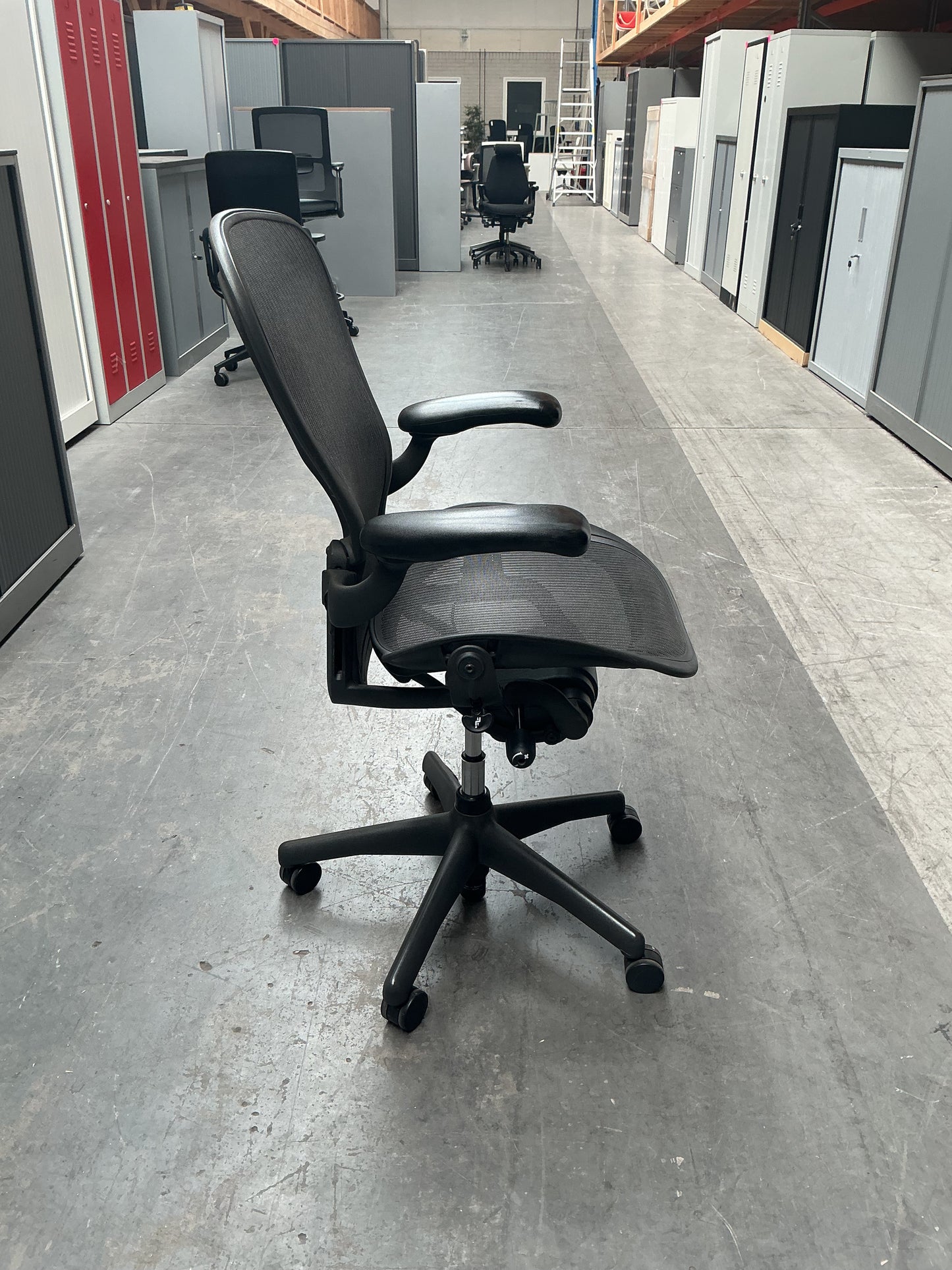 Herman Miller Aeron Bureaustoel | Type C | Graphite
