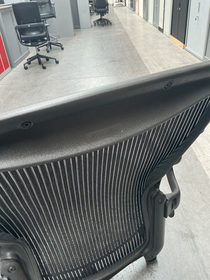 Herman Miller Aeron Bureaustoel | Type C | Graphite