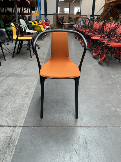 Vitra Belleville Chair Stoel | Kunststof | Oranje Stof