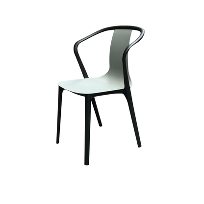 Vitra Belleville Chair Stoel | Licht Grijs | Kunststof