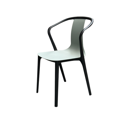 Vitra Belleville Chair Stoel | Licht Grijs | Kunststof