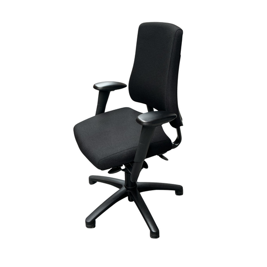 BMA Axia Bureaustoel | Hoge Rug | Zwart
