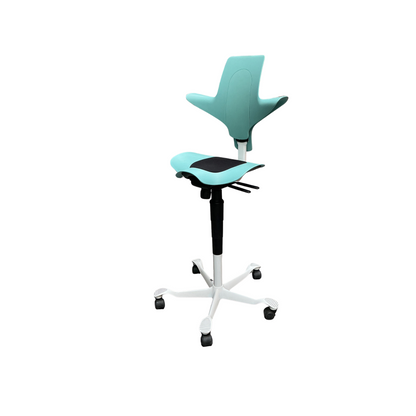 HAG Capisco 8020 Puls Bureaustoel | Zithoogte 57-82 cm | Zeegroen