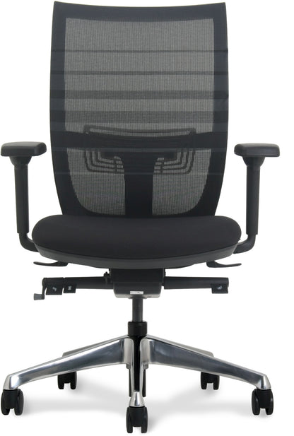 Curve Deluxe Bureaustoel | Ergonomisch | Zwart