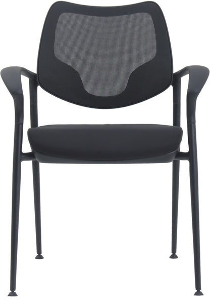 Vergaderstoel Curve | Zwart