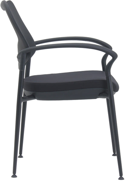 Vergaderstoel Curve | Zwart