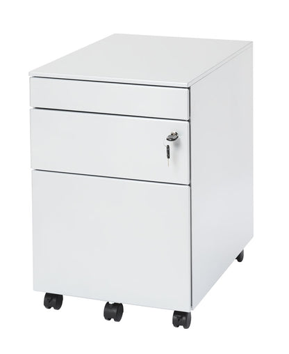 Verrijdbaar Ladeblok | 61 x 42 x 58 cm | 3 Lades |  Leverbaar In Diverse Kleuren