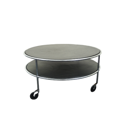 Lammhults Chicago Trolley 3 Design Bijzettafel | 90 cm | Zwart