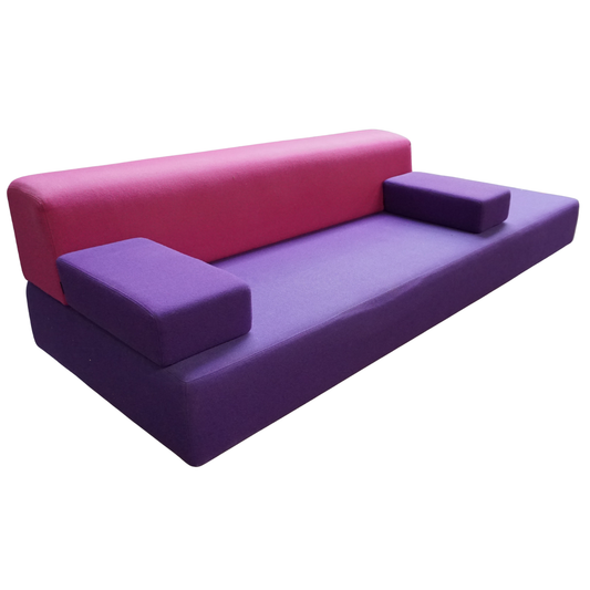Lensvelt AVL Glyder Design Bank | Atelier van Lieshout | Roze / Paars | 240 cm