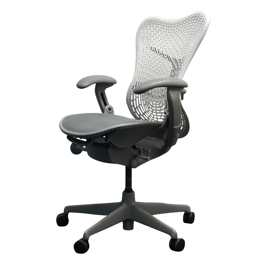 Herman Miller Mirra 1 Bureaustoel | Grijs / Lichtgrijs