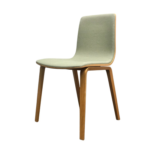 Arper Aava 02 Design Stoel | Groen / Eiken