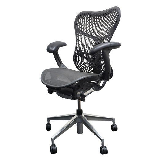 Herman Miller Mirra 2 Bureaustoel | Antraciet / Chroom