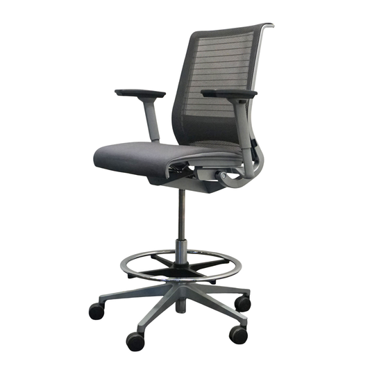 Steelcase Think V2 Baliestoel / Bureaustoel | Ergonomisch | Grijs