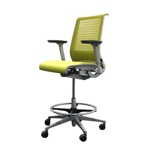 Steelcase Think V2 Baliestoel / Bureaustoel | Ergonomisch | Limegroen
