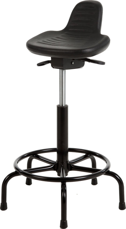 Stahulp type P1-200 | P1 Serie | Zit-Sta Kruk | Zwart