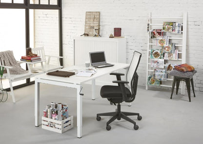Slingerbureau Q-Bic | Hoogte Verstelbaar | 62 - 87 cm |  Leverbaar in Diverse Kleuren en Afmetingen