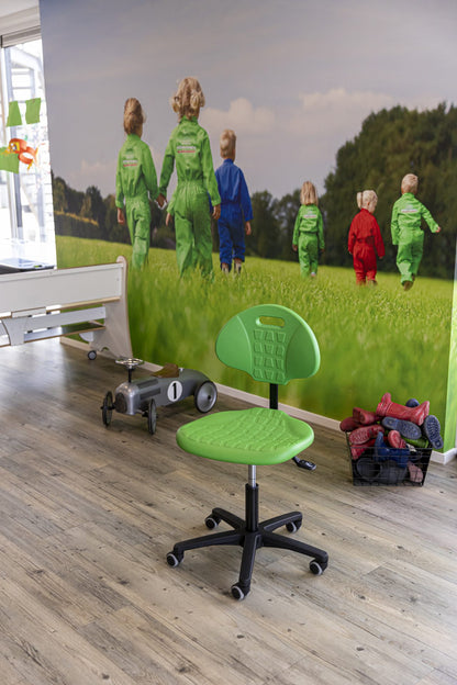 Werkstoel type TEZ160 | TEZ Serie | Leverbaar in Diverse Kleuren