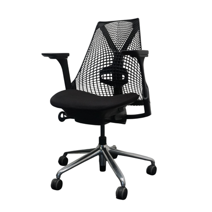 Herman Miller Sayl Bureaustoel | Ergonomisch | Zwart / Chroom
