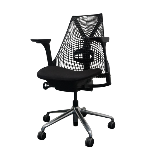 Herman Miller Sayl Bureaustoel | Ergonomisch | Zwart / Chroom