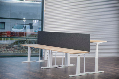 Akoestisch Stand Alone | 18 mm | Hoogte 790 mm | Voet Plat Wit