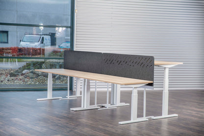 Akoestisch Stand Alone | 18 mm | Hoogte 790 mm | Voet Plat Wit