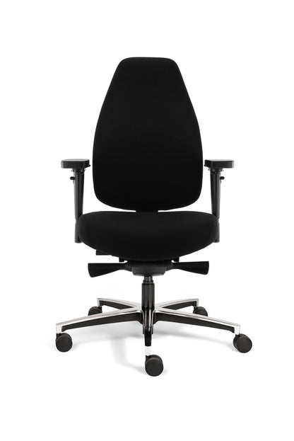 Bureaustoel Therapod X | Ergonomisch | Zwart | Mirage Stof