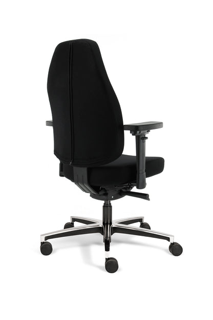 Bureaustoel Therapod X | Ergonomisch | Zwart | Mirage Stof
